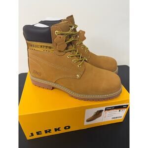Jerko Classic Steel Toe Cap Workboot Tan